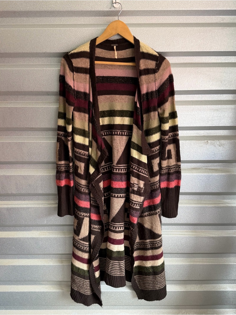 free people tribal boho western cardigan